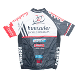 Full Zip Cycling Mens Jersey Black M