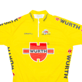CRAFT Cycling Mens Jersey Yellow 1/4 Zip XL