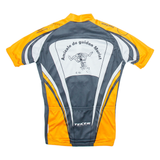 TEKER SPORTSWEAR Full Zip Cycling Mens Jersey Black XS