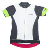 GIORDANA Full Zip Cycling Mens Jersey White L