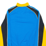 CRANE SPORTSWEAR Cycling Mens Jersey Blue Long Sleeve 1/4 Zip 3XL