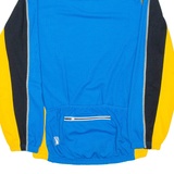 CRANE SPORTSWEAR Cycling Mens Jersey Blue Long Sleeve 1/4 Zip 3XL