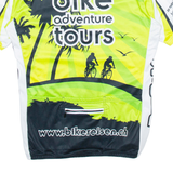 CUORE Full Zip Cycling Mens Jersey Green S