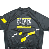 THOMAS Full Zip Cycling Mens Jersey Black XL