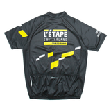 THOMAS Full Zip Cycling Mens Jersey Black XL