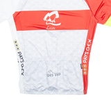 CAMISA NEW ELITE Full Zip Cycling Mens Jersey Red L