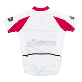 SKIN FIT Cycling Mens Jersey Red 1/2 Zip S