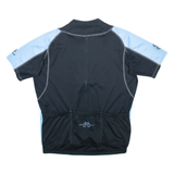 JAKROO Full Zip Cycling Mens Jersey Black XL