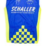 Cycling Mens Jersey Blue Sleeveless 1/2 Zip M