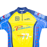 Cycling Mens Jersey Yellow 1/4 Zip XL