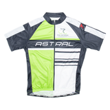 ASTRAL Full Zip Cycling Mens Jersey Green XL