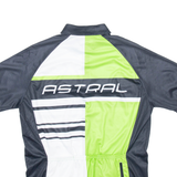 ASTRAL Full Zip Cycling Mens Jersey Green XL
