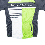 ASTRAL Full Zip Cycling Mens Jersey Green XL