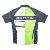 ASTRAL Full Zip Cycling Mens Jersey Green XL