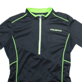 PULSE BIKE Cycling Mens Jersey Black 1/2 Zip L