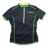 PULSE BIKE Cycling Mens Jersey Black 1/2 Zip L