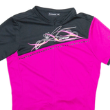 RACER Cycling Womens Jersey Pink 1/2 Zip M