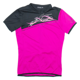 RACER Cycling Womens Jersey Pink 1/2 Zip M