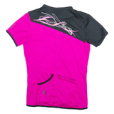 RACER Cycling Womens Jersey Pink 1/2 Zip M