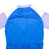 CRANE Full Zip Cycling Mens Jersey Blue L