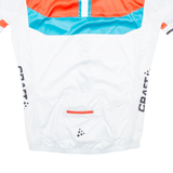CRAFT Full Zip Cycling Mens Jersey White M