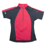 CRAFT Cycling Mens Jersey Red 1/2 Zip S