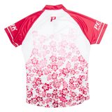 PEAK PERFORMANCE Cycling Womens Jersey White 1/4 Zip M