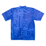 BIEMME Cycling Shirt Mens Jersey Blue 1/4 Zip M