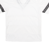 CHAMPION Mens Jersey White V-Neck XS