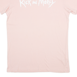 XSIDE Rick And Morty Mens T-Shirt Pink S