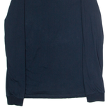 REISS Mens T-Shirt Blue Long Sleeve Crew Neck S