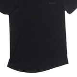 BOSS Mens T-Shirt Black Crew Neck M