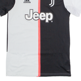 ADIDAS 2019/20 Juventus Home Mens Football Shirt Jersey Black Crew Neck S
