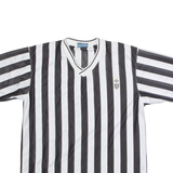 X-ISLE Mens Football Shirt Jersey White 90s V-Neck L