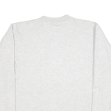 DETTO FATTO Cristal Dog Mens Sweatshirt Grey 90s M