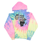 JON LAUREN Tie Dye Womens Pink Hoodie S