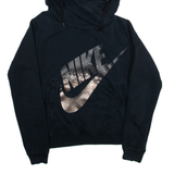 NIKE Womens Blue Hoodie S