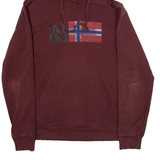NAPAPIJRI Womens Maroon Hoodie M