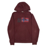 NAPAPIJRI Womens Maroon Hoodie M