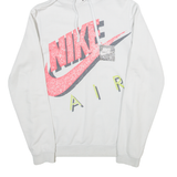 NIKE Womens White Hoodie XS