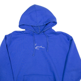KARL KANI Womens Blue Hoodie L