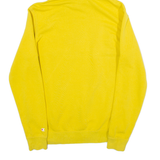 CHAMPION Womens Yellow Hoodie S