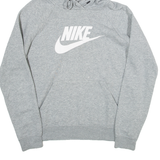 NIKE Womens Grey Hoodie S