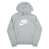 NIKE Womens Grey Hoodie S