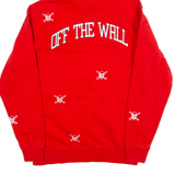 VANS Womens Red Hoodie XS