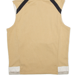 NIKE Sleeveless Womens Beige Hoodie M