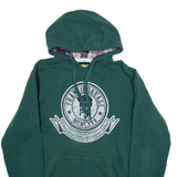 FRANKIE GARAGE Womens Green Hoodie M