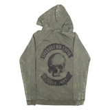 SMOG Regular Fit Womens Green Hoodie 90s S