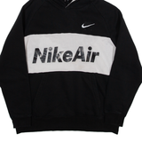 NIKE Womens Black Hoodie L