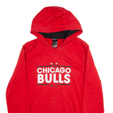 ADIDAS Chicago Bulls Womens Red Hoodie USA L